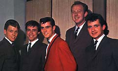 Roger, Dave, Mike, 'Big Al' and Brian Cope